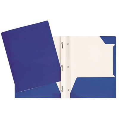 PORTFOLIO LAMINÉ LG POCHETTE BLEU FONCÉ