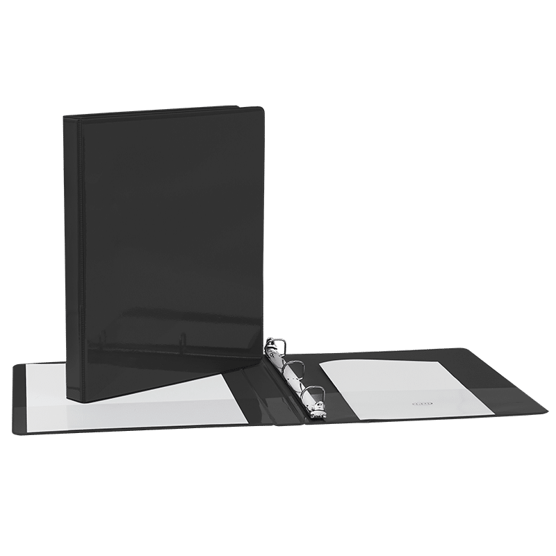 CARTABLE 1 / 2 POUCE PAGE COUVERTURE NOIRE