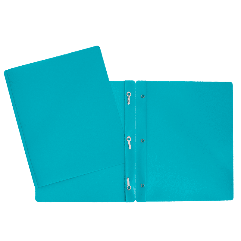 DUO-TANG PLASTIQUE LG TURQUOISE