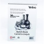 CAHIER CROQUIS 22,9CM  /  30.5CM 30 FEUILLES